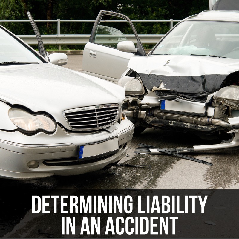 determining liability in an accident