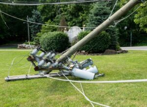 Power lines down Greenville SC
